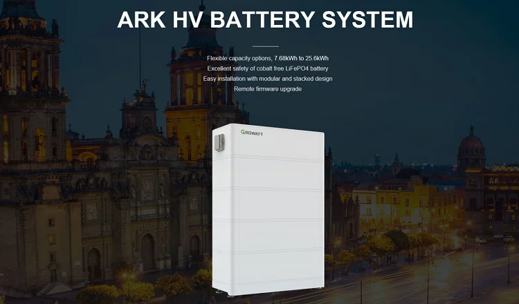 Growatt ARK HV Battery 7.6kWh 10kWh 15kWh 20kWh 23kWh High Voltage Battery Pack supplier