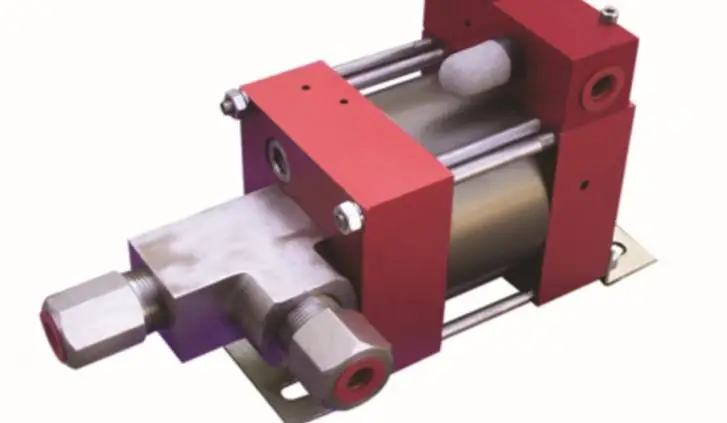 OMA/OMD/OMT Series High Pressure Double Acting Pneumatic Booster Pump
