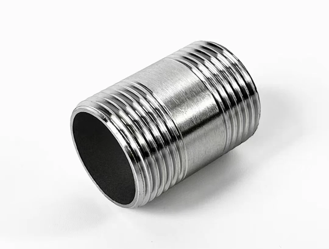Screwed Pipe Fittings Toe (threaded One End) Pipe Nipple Stainless