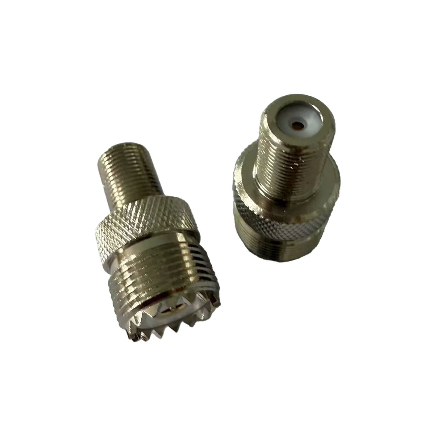 Populaire UHF/F-KK-adapter, UHF-vrouwelijk naar F-vrouwelijk connector, UHF-naar-F-adapter