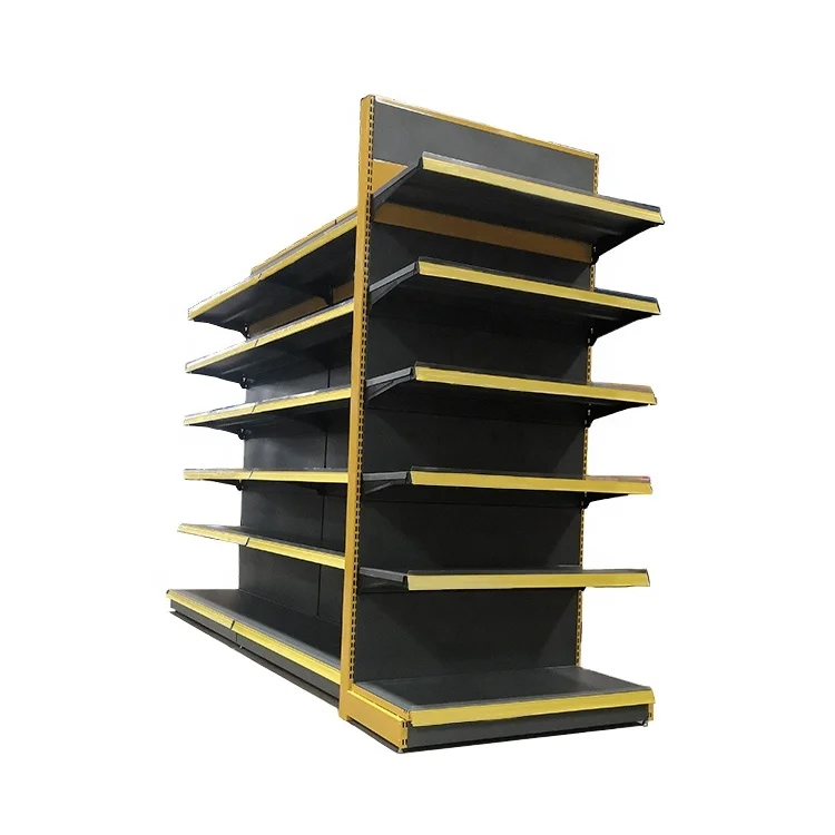 Metal  Shelf Supermarket Display Rack Wall Shelf Used for Shop Fittings Strong Bearing Capacity Store Display Shelves