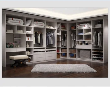 Modern Custom Made Bedroom Wardrobe Walk in Closet