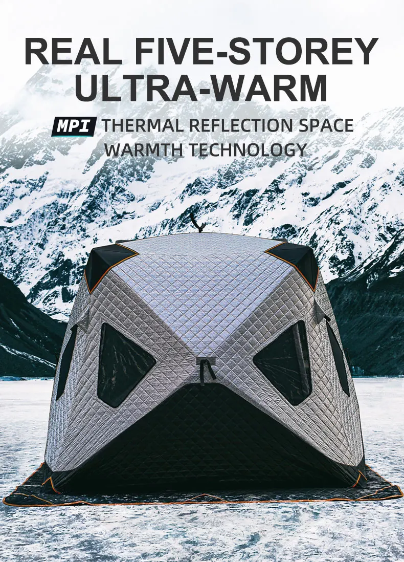 Wholesale Ice Shanty Cotton Carp Bivvy Canvas Cube Shelter Waterproof