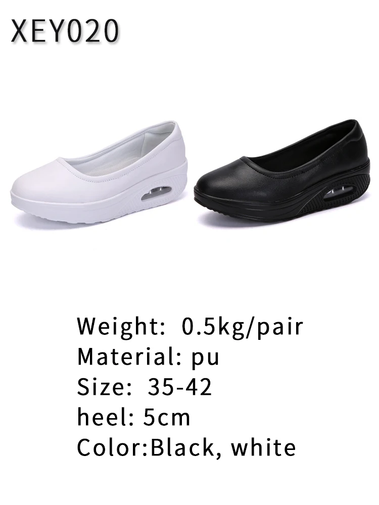 Xey020 Wholesale Work Uniform Comfort Nurse White Medical Shoes - Buy ...