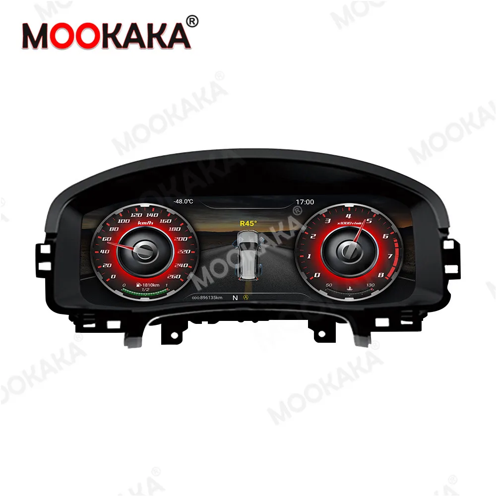 Android Car Instrument Dashboard Display for Volkswagen VW Series Multimedia Car Radio Dashboard Stereo Panel