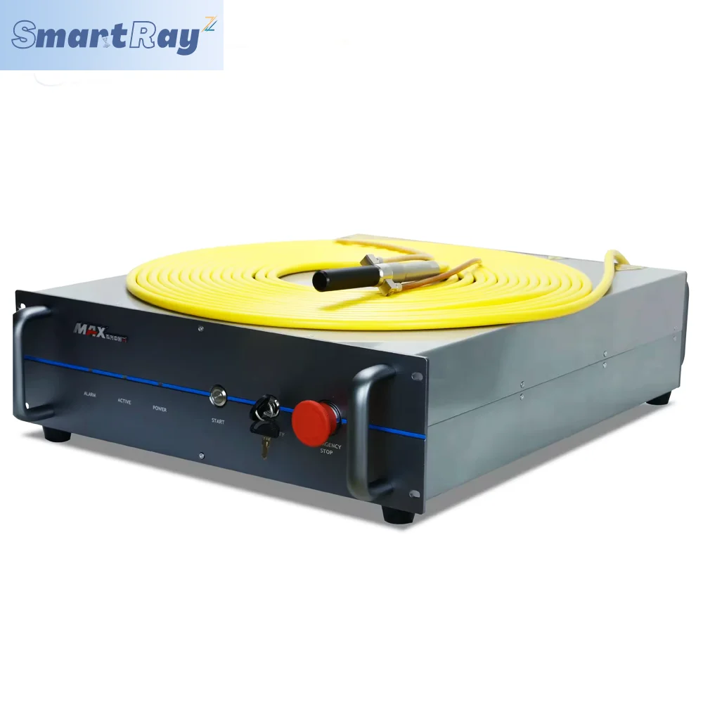 SmartRay Max Laser Power 1500W 2000W 3000W 6000W Laser Cutting Welding Machine Max Fiber Laser Source