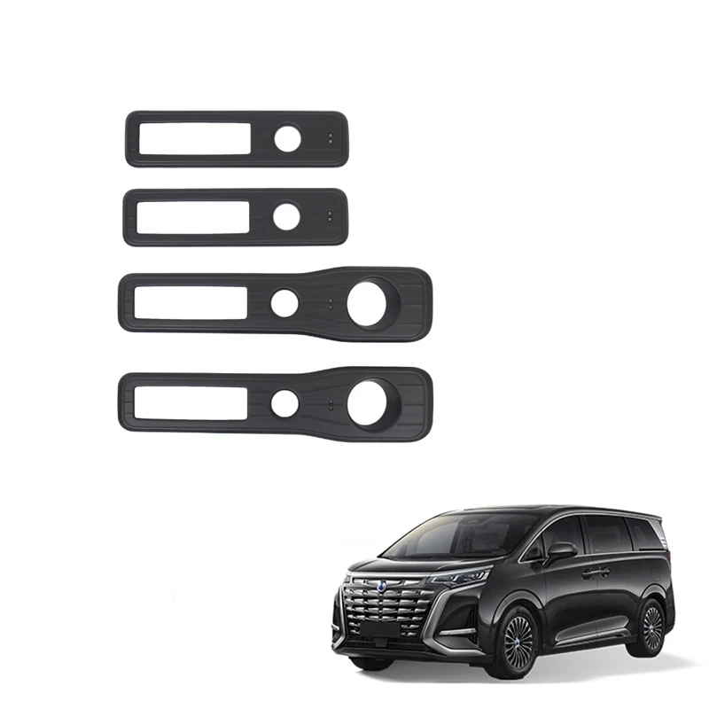 Car Air Vent Cover for Denza D9 Accessory ABS Wood Pattern Air Condition Switch Panel Trim Auto Interior Accessories