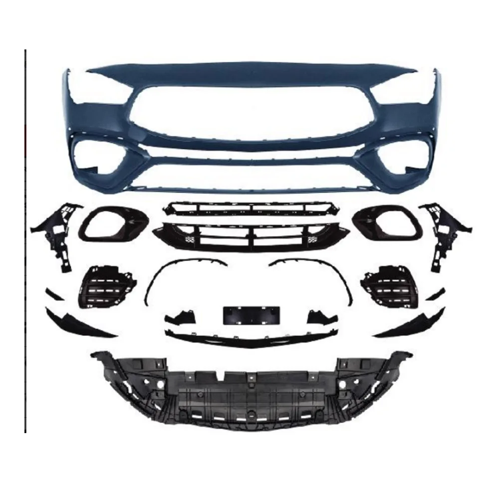 Vehicle Spare Body Part Front Bumper Assy for W118 2019-2025 Upgrade to AMG 45 2019-2025