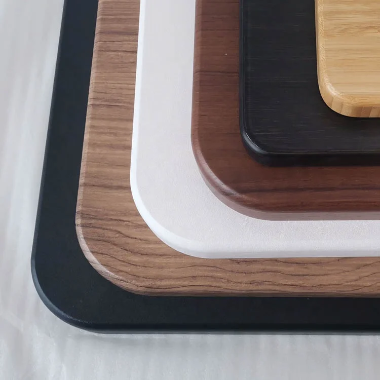 Uplift Sit Stand Height Adjustable Solid Bamboo Facet Table Top Board Modern Office Desk Custom Size OEM ODM Curved Bamboo Desk