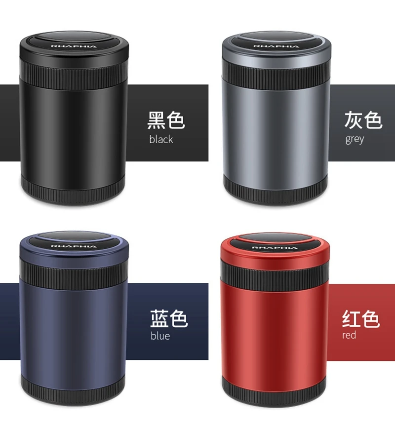 Wholesale Smart Sensor Auto Open and Close Cigarette Car Ashtray Portable Outdoor Ashtray