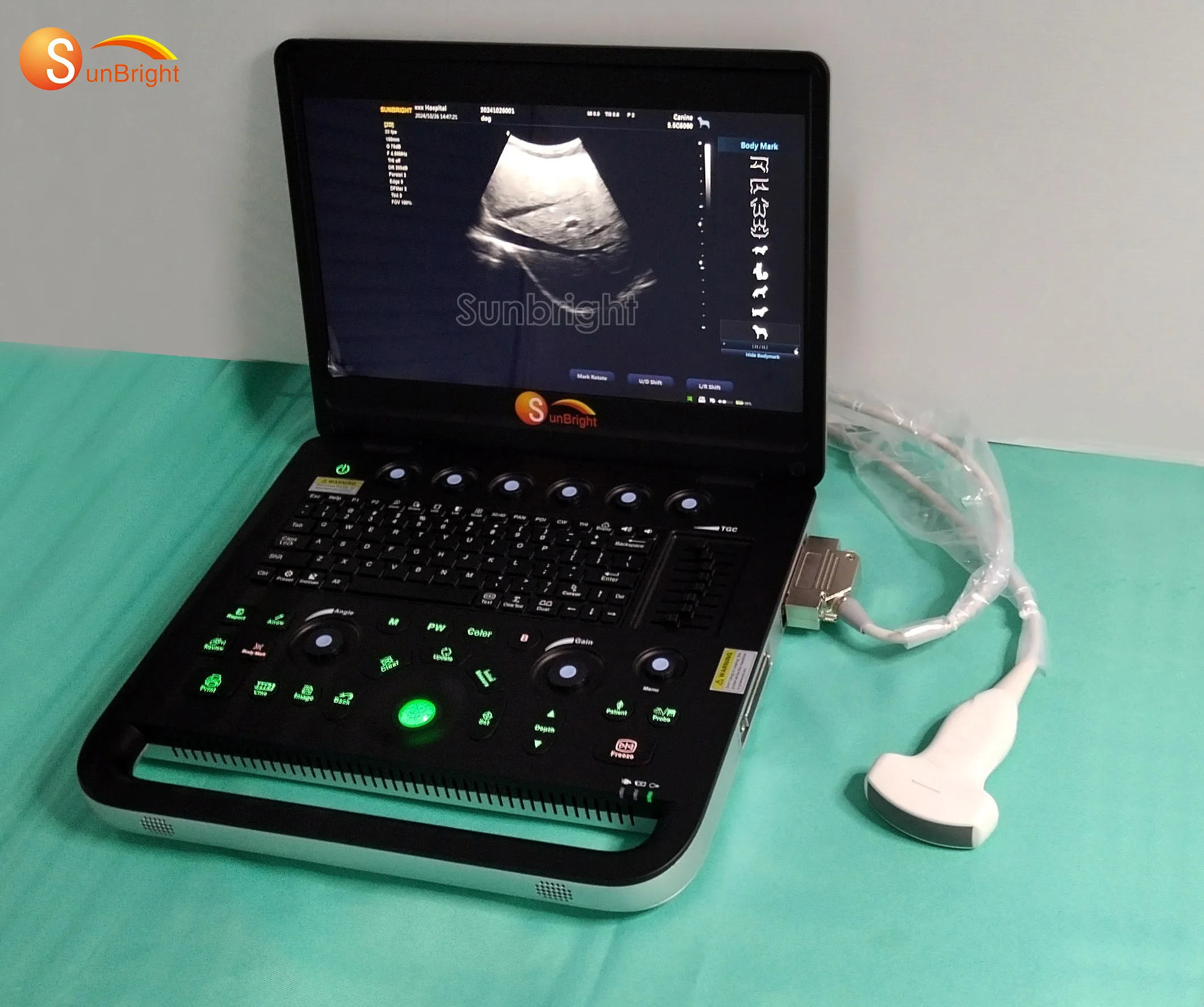Sunbright SUN-800C Veterinary Clinic Ultrasound Machine Veterinary Ultrasound Machine Price