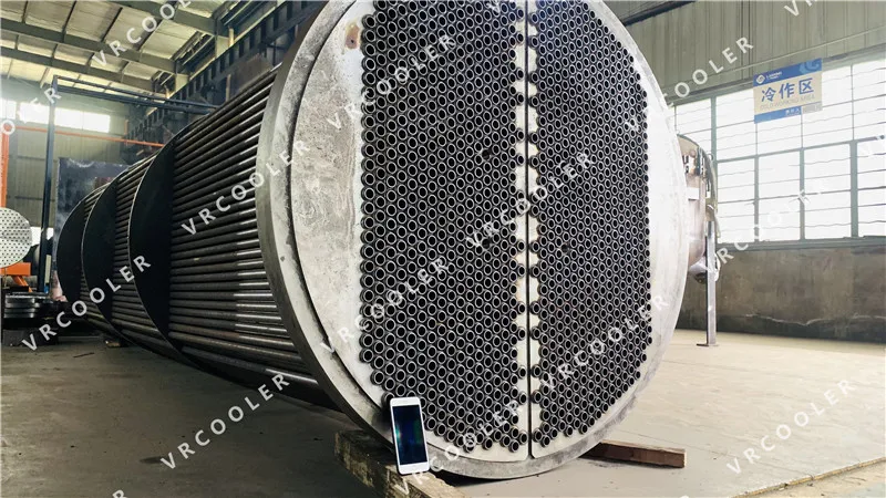 Tube And Shell Type Heat Exchanger Condenser Carbon Steel Asme Shell ...