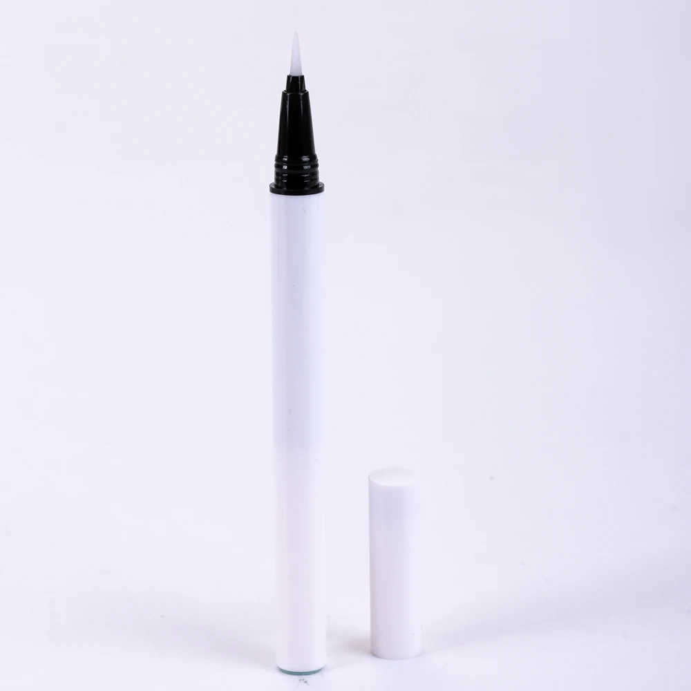Free Sample Eyeliner Pen Private Label 0.5ml Empty Eyeliner Pencil Tube Container Packaging With Brush