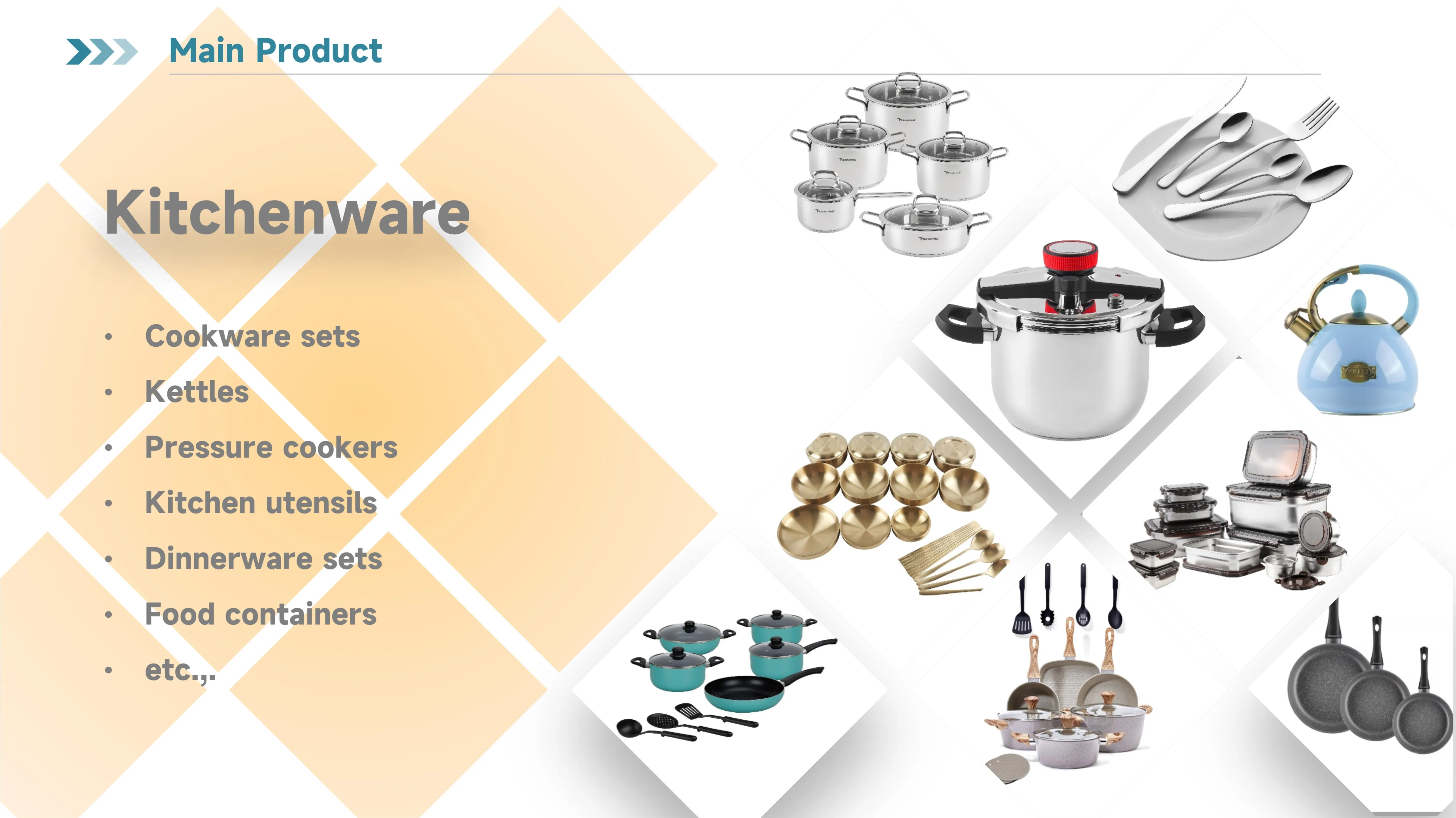 Pococina Msfa6064 10pc Fold & Keep Nonstick Cookware Set Removable