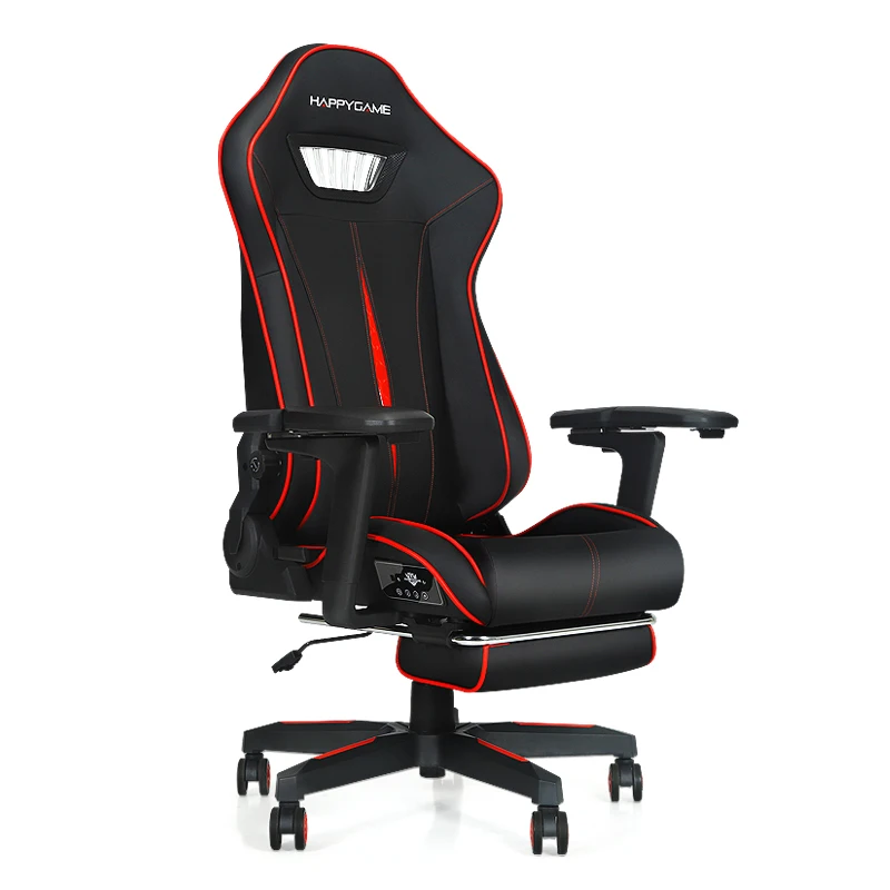 New Sounds Translate Into Vibration Adjustable Lumbar Support Gaming Chair Led