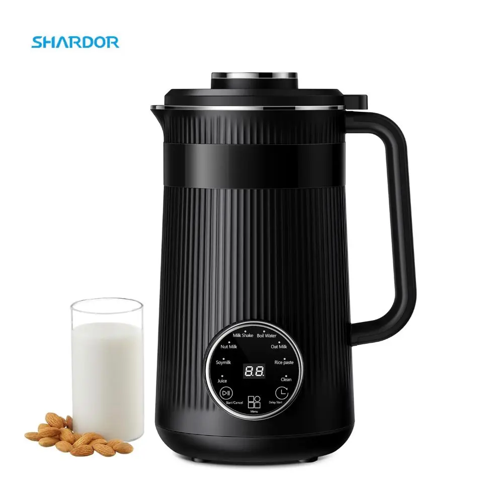 Almond Milk Machine 8-In-1 Multifunctional Soy Oat Plant-Based Milk Blender Homemade Dairy-Free Juice Nut Milk Maker