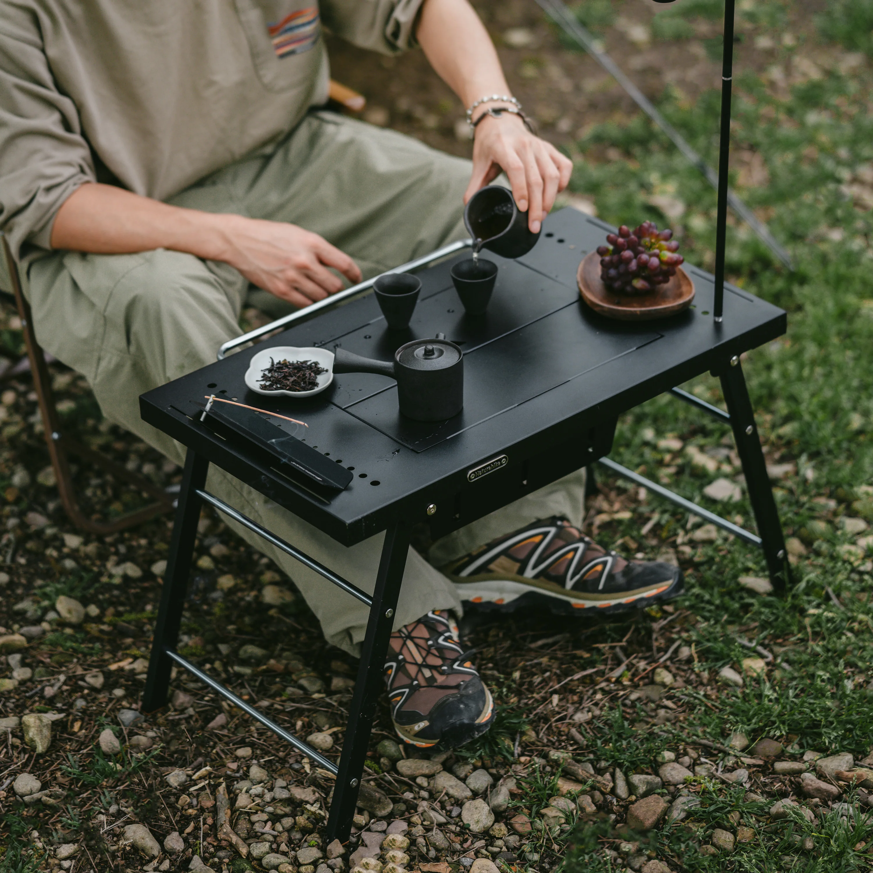 Naturehike IGT Foldable BBQ Picnic Camping Table - Durable & Portable