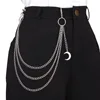 Chunky chain with big moon design