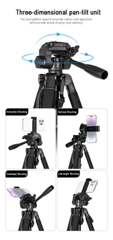 F180 Telescope Tripod Laser Cannon Night Fishing Light BracketCamera Tripod Mobile Live Streaming Bracket product image