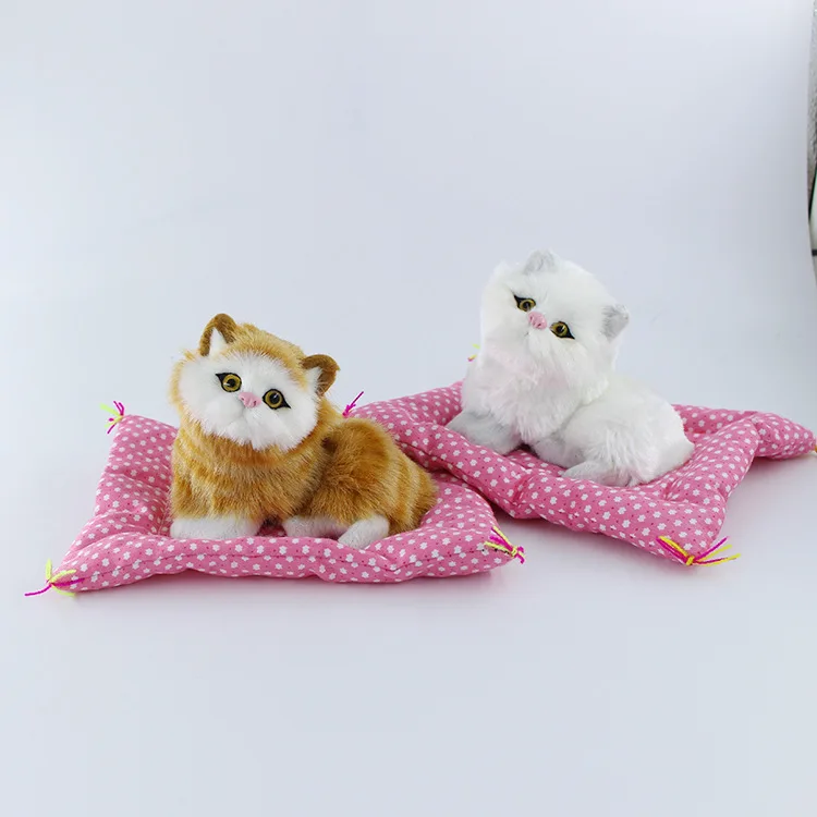 New Design Simulation Cat Will Call Birthday Gift Creative Toy Meow Meow Crafts Simulation Ornaments