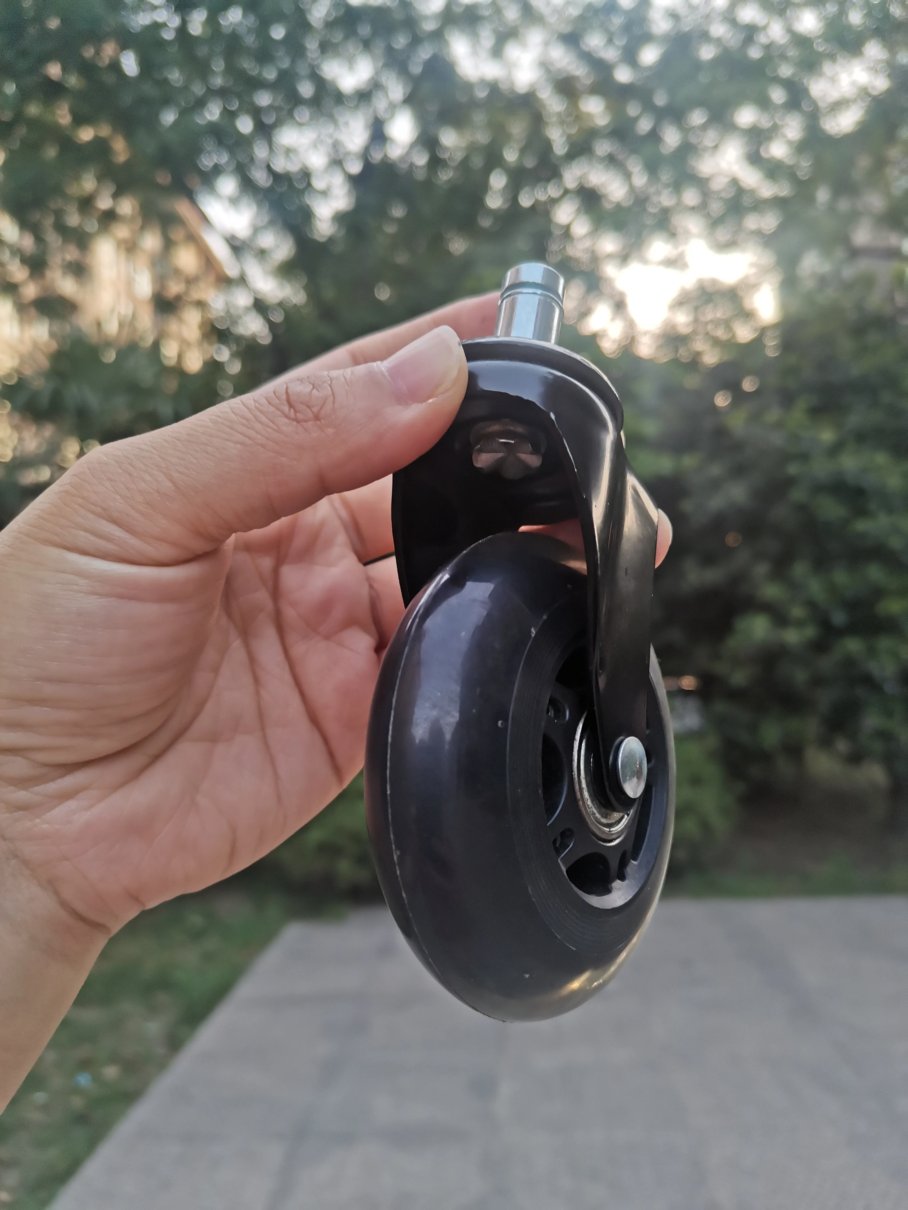 Universal Office Chair Caster Wheels Set Of 5 Heavy Duty & Safe For All