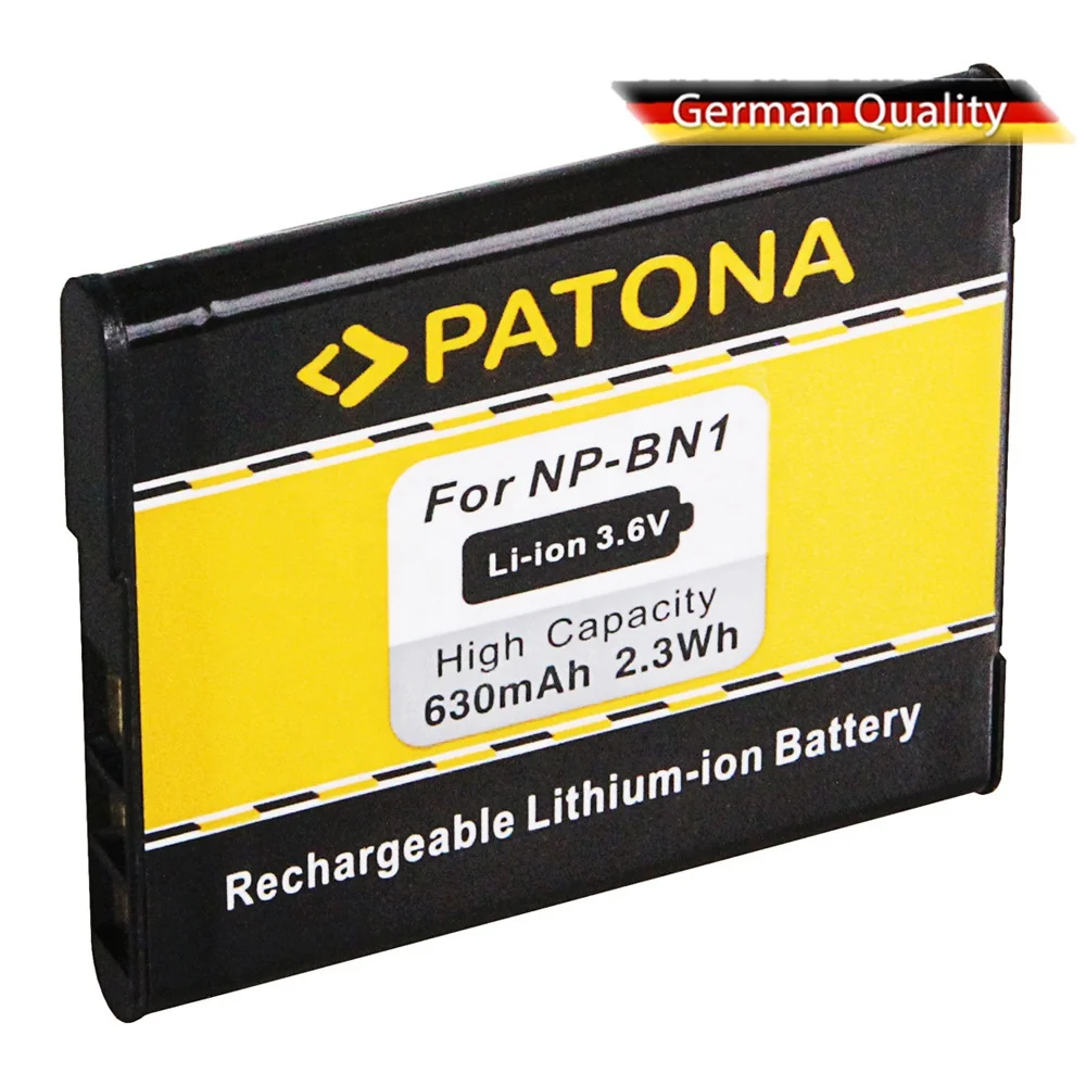 Patona Battery For Sony Np-bn1,Dsc-wx5,Tx5,Tx7,Tx9,T99,Sony Bn1: 630mah: 3,6v: 2,3 Wh - Np-bn1,Camera Battery,Patona Alibaba.com