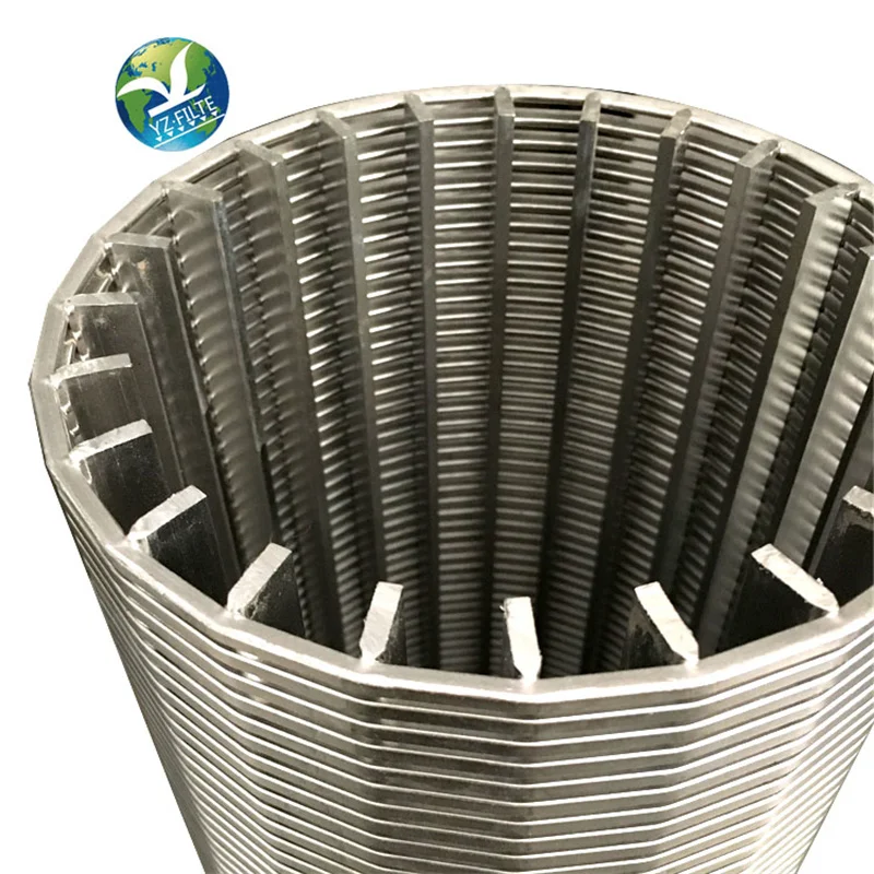 Stainless Steel Screen Pipe Johnson Tube Wedge Wire Screen Filter