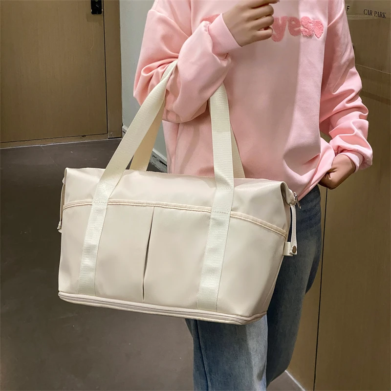 Custom Expandable Wet Dry Separation Weekender Overnight Luggage Yoga ...
