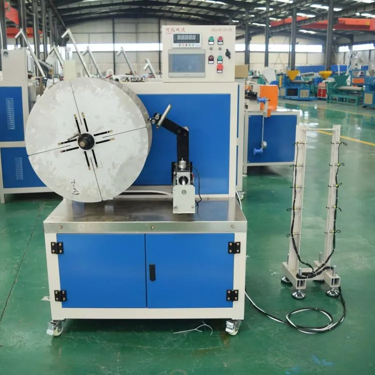 Low Price High Speed Automatic Winding Machine Plastic Pipe Tractor Coiler