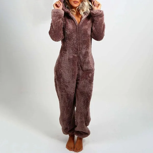 plus size hooded onesie