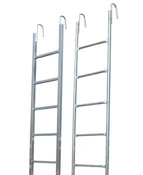 Tianjin Pre Galvanized Metal Steel Scaffolding Monkey Ladder With Hook ...