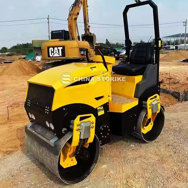 Производитель заводская цена 1 тонна 2 тонны дизельный бензин гидравлический тандемный асфальтовый мини-компактный дорожный каток