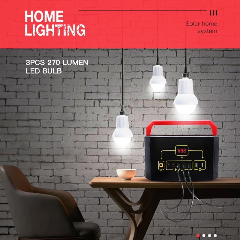 Ghana Solar for Home Light System Kit Electricity