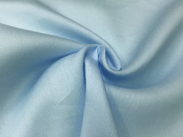 Высококачественная Заводская поставка, хлопковая вискозная саржевая окрашенная ткань для спецодежды, рубашки поло