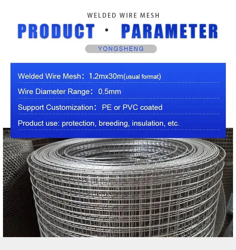 Welded Wire Mesh/wire Mesh Welded Netting/ss Material Welded Mesh ...