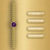 Gold/purple
