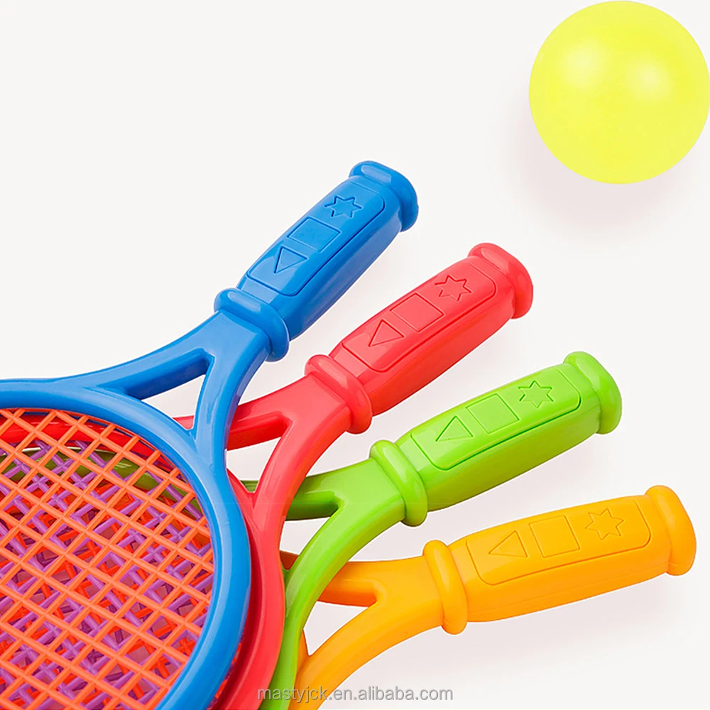 Details about   1 Pair Badminton Tennis Rackets Balls Set Children Kids Outdoor Sports Game Toys 