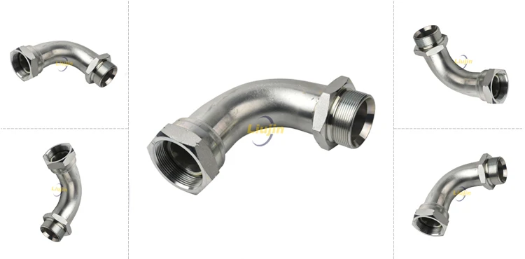 2B9-32Y pipe fittings hydraulic adapters hose hydraulic adapters