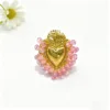 CC-0799-Ciondolo cuore rosa