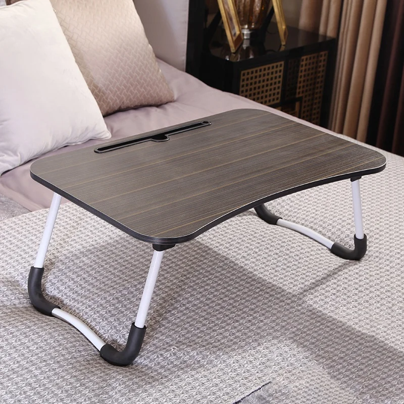 Adjustable Laptop Notebook Desk Table Stand on Bed and Sofa a Computer Desk With a Handle
