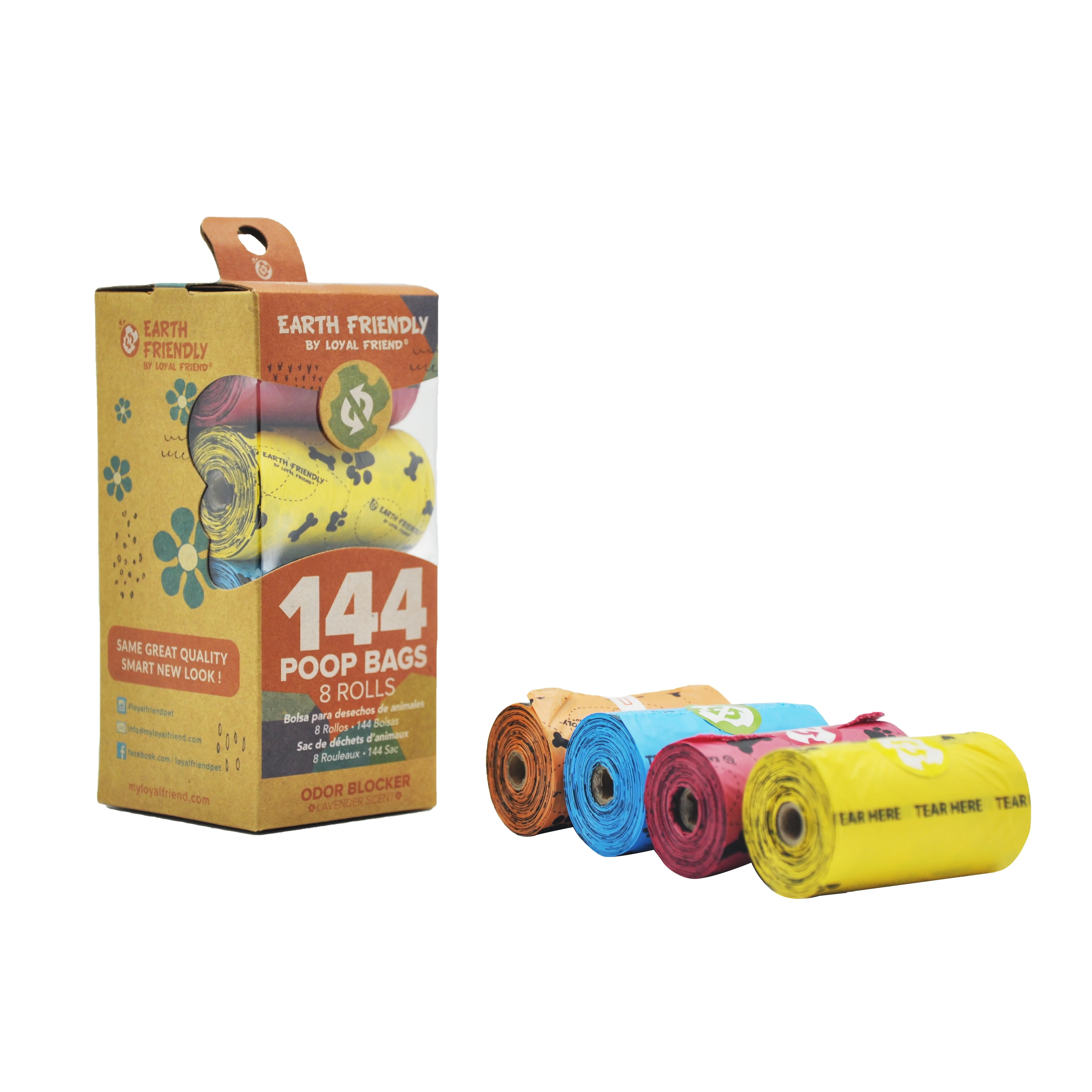 custom dog waste bags