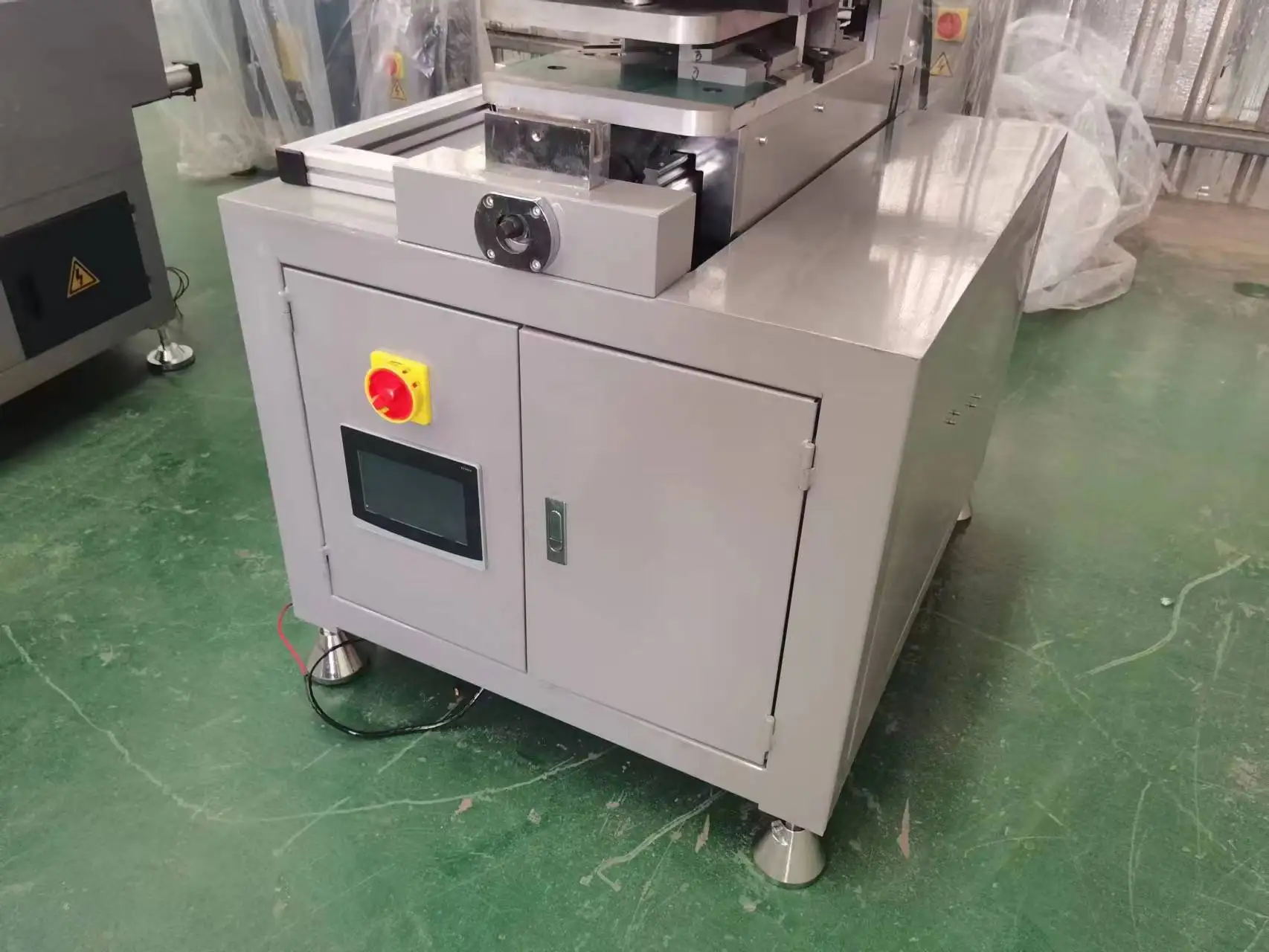 150mm Size PVC Profile Two Heads Seamless Welding Machine for Upvc Window and Door Making