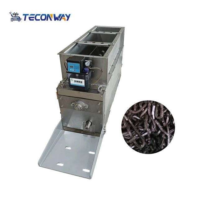SS304 High Quality Knurling Cutting Roller Sludge Slitter for Cutting Sludge Strip for Heat Pump Dryer 2