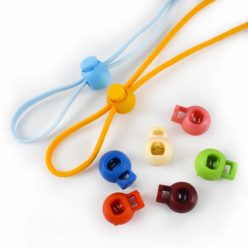 Fibbie A Molla Colorate Per Cordoncini - 20 Pezzi, Per Cappelli, Borse E Lacci