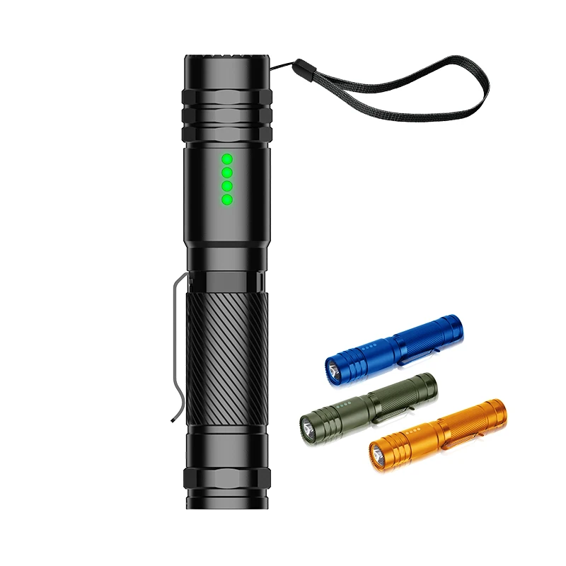 Alibaba.com: Peetpen L28 High Power Rechargeable Flashlight