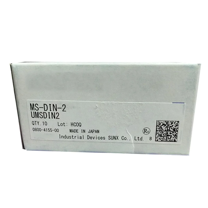 New Original MS‑DIN‑2 DIN Rail Mounting Bracket, MS SeriesUsed for fixing safety sensors and industrial modules on DIN rails in automation systems. Features sturdy structure, easy installation and stable positioning.