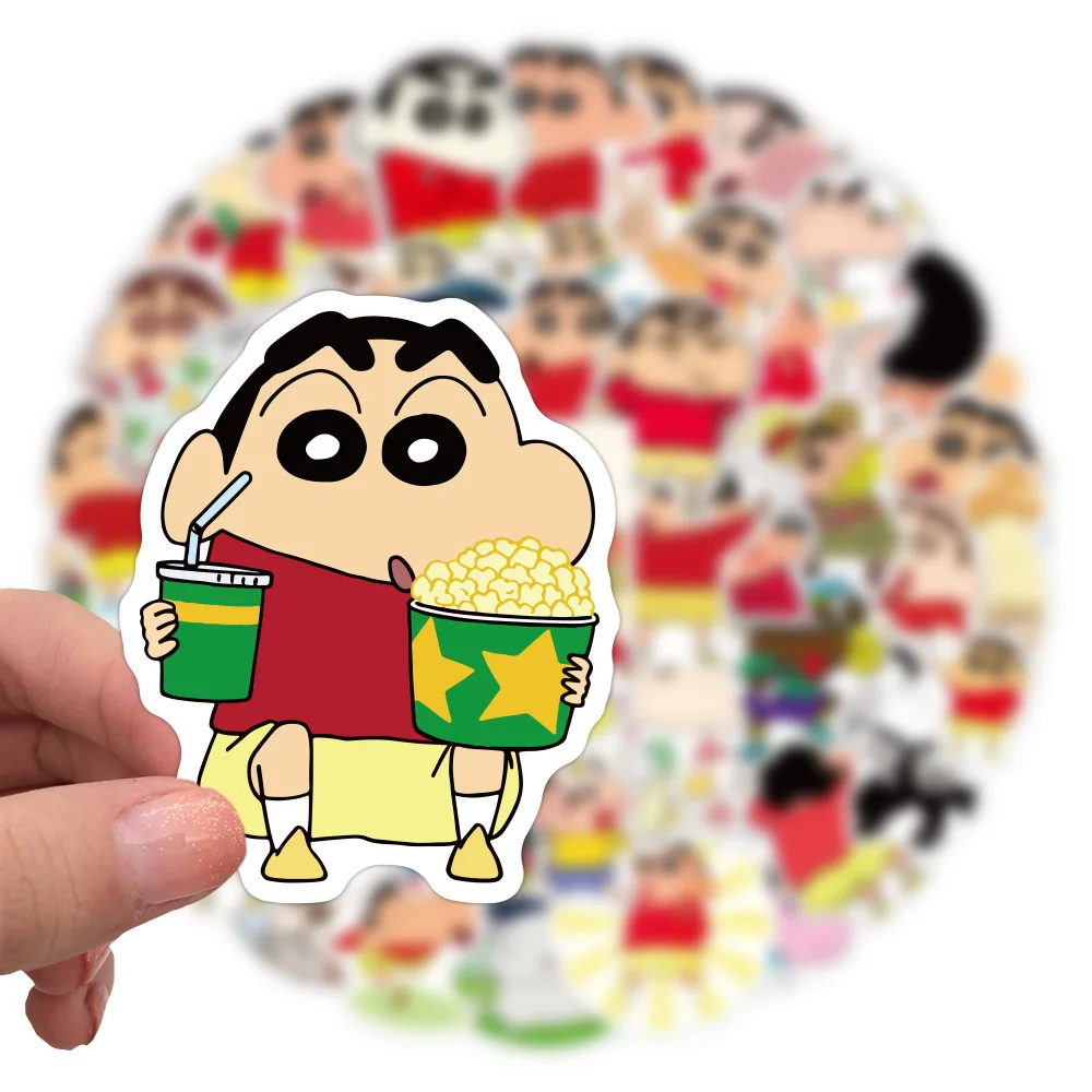 In Stock 50 Pieces Printed Crayon Shin-chan Collection Cartoon