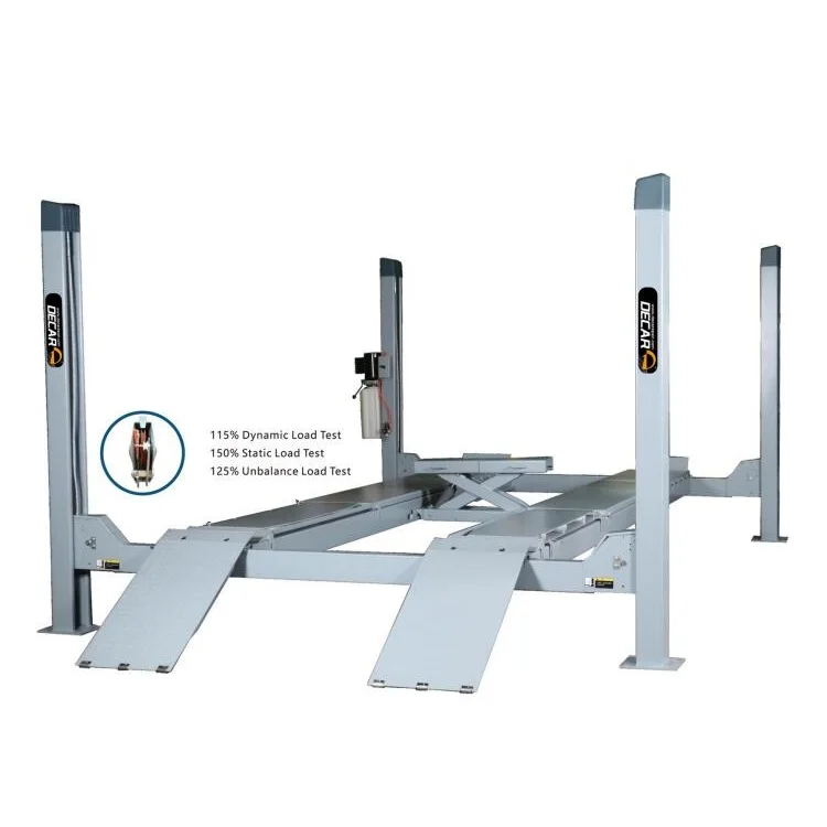 Fl40f4d Four Post Alignment Car Lift Hydraulic Car Elevator Parking