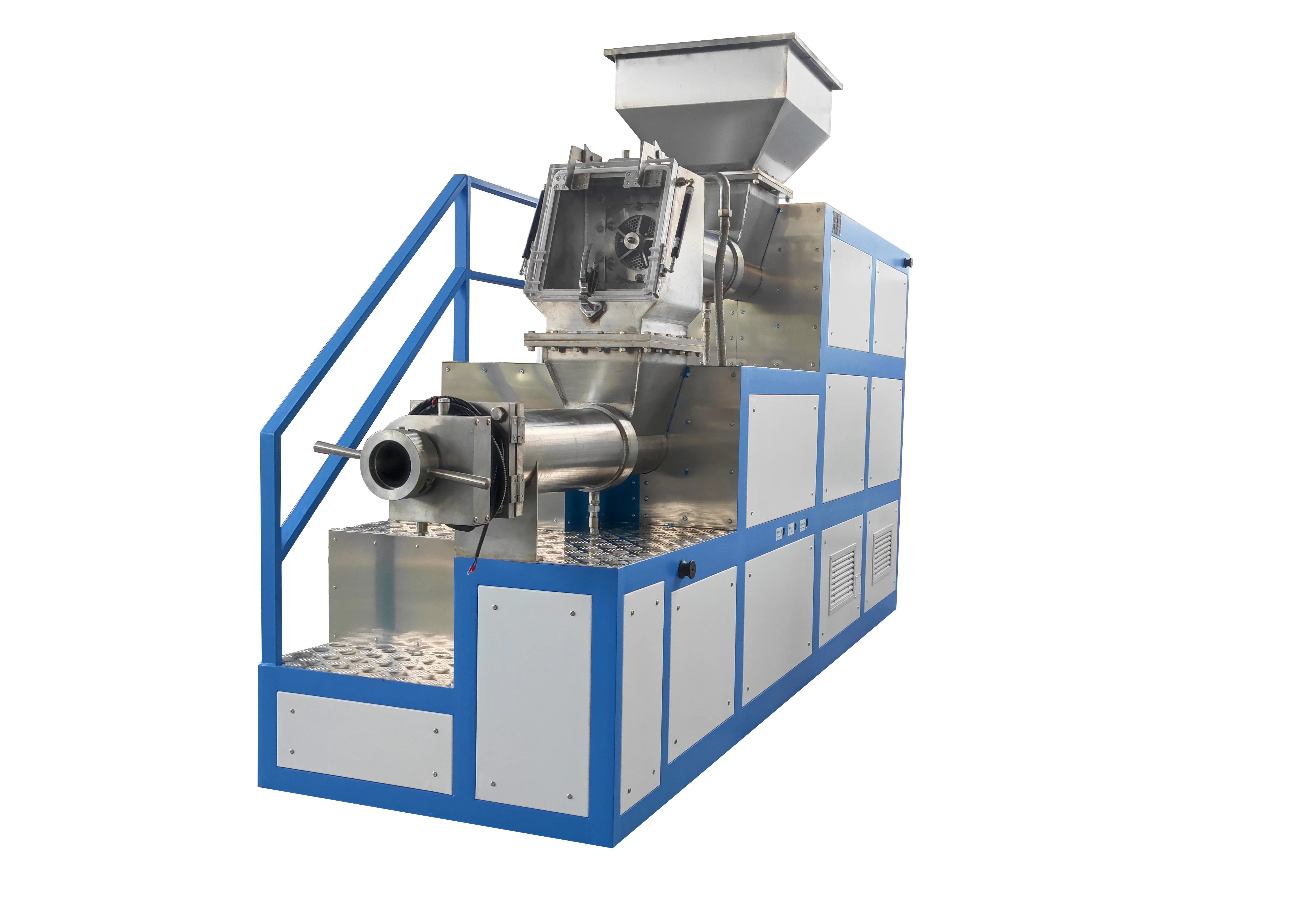 Factory Price Good Quality Soap Extruded Machine Stainless Steel Duplex Single Worm Vacuum Plodder