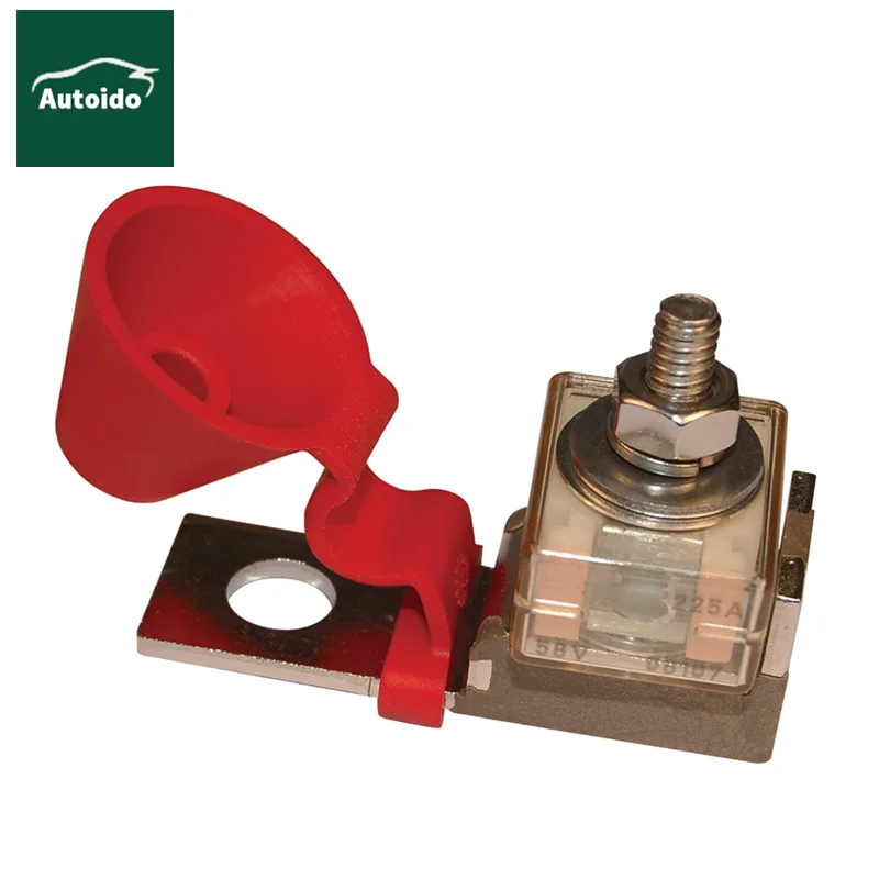 Mrbf Terminal Fuse Block Kit,100a 58v Dc Maximum,Single Stud 5/16" (m8